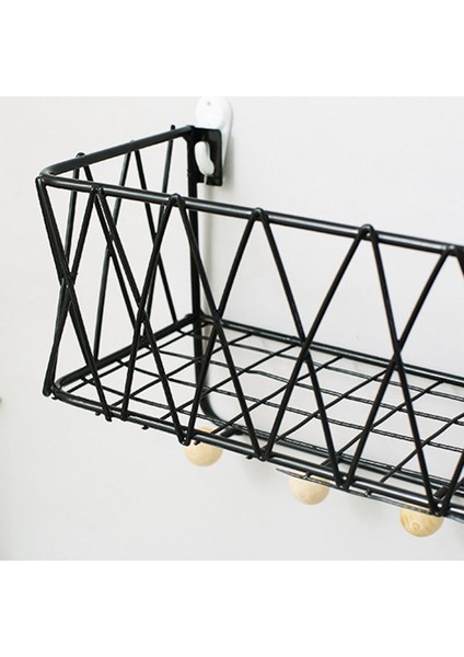 Demir Duvar Rafı Duvara Monte Depolama Rafı Mutfak Kanca Yatak Odası Ev Dekorasyon Duvar Dekorasyon Rafı, B (Yurt Dışından) modelleri