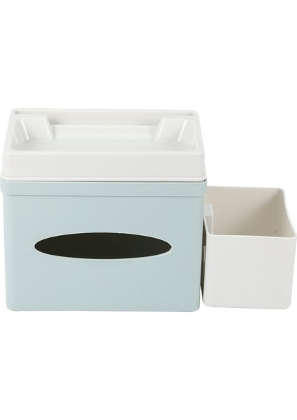 Çok Fonksiyonlu Masaüstü Doku Kutusu Cep Telefonu Depolama Rafı Aperatif Kutusu Kağıt Kutusu Ev Ofis Peçete Saklama Kutusu Yeşil (Yurt Dışından)