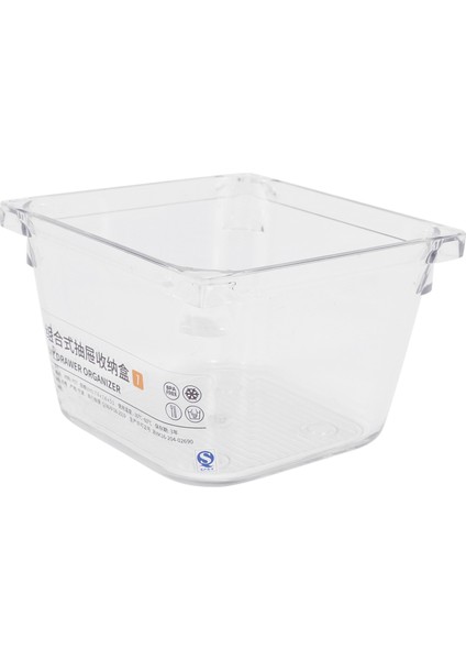 14 Adet Şeffaf Plastik Çekmece Organizatör Tepsi Vanity Dolap, Makyaj Için Saklama Tepsisi, Mutfak Eşyaları (Yurt Dışından)