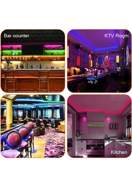 15M 3528 Rgb LED Şerit Işık 900LED Esnek LED Işık Şeridi, Cadılar Bayramı Noel Yatak Odası Için 44 Anahtar Uzaktan Kumandalı (Yurt Dışından) fiyatları