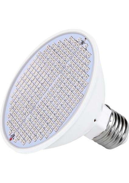 E27 300LEDS Bitki Büyüme Lambası LED Tam Spektrum Büyüme Ampuller Fide Çiçek Fito Lamba Kapalı Topraksız Bitkiler Için (Yurt Dışından)