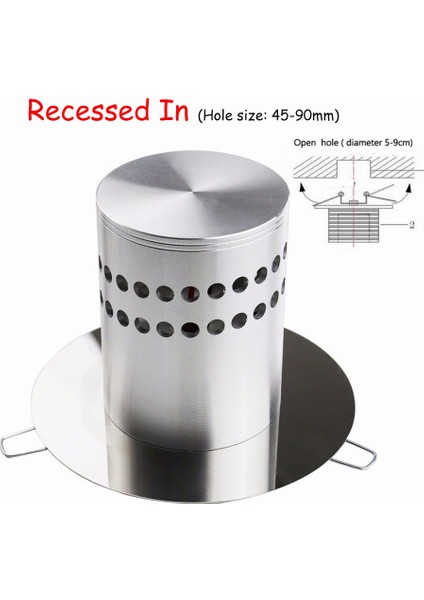 LED Duvar Işığı 3W Kare Iç Mekan Duvar Lambası Modern Yatak Odası Otel Bar Işığı (Soğuk Beyaz Işık) Gümüş Alüminyum (Yurt Dışından) modelleri