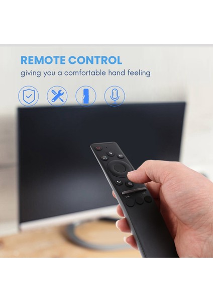 Sesli Uzaktan Kumandalı Akıllı QLED Tv Için BN59-01312B RMCSPR1BP1 QE49Q60RAT QE55Q60RATXXC QE49Q70RAT (Yurt Dışından)