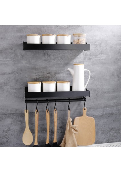 Baharat Rafı Organizatör, Baharat Rafı, Depolama Rafı Duvara Monte Asılı Raf Mutfak Dolabı, Dolap, Kiler 40CM A (Yurt Dışından) indirimleri