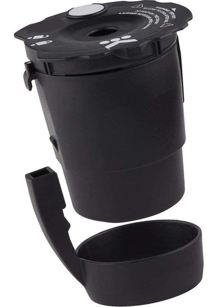 My K Cup 1.0/2.0 Tüm Ev Kahve Makineleri ile Uyumlu Kahve Yeniden Kullanılabilir Kahve Filtresi Siyah (Yurt Dışından) modelleri