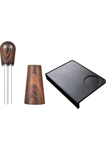 Espresso Kahve Karıştırıcı, Tamper Matlı, Espresso Dağıtımı Için Kahve Karıştırma Aracı, Barista El Aleti B (Yurt Dışından)