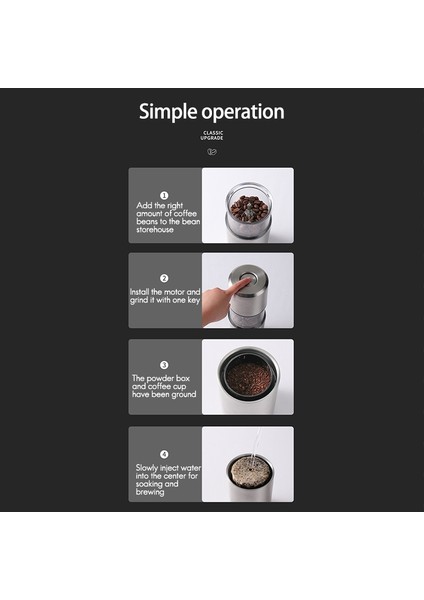 Elektrikli Kahve Değirmeni Paslanmaz Çelik Ayarlanabilir Profesyonel Kahve Çekirdeği Değirmeni Makinesi (Yurt Dışından) modelleri