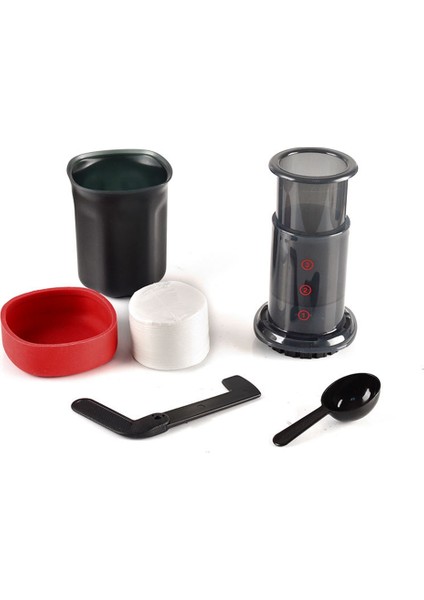 Taşınabilir Espresso Makinesi El Yıkama Potu El Damlama Filtresi Seyahat Soğuk Ekstraksiyon Pot Cezve (Yurt Dışından)