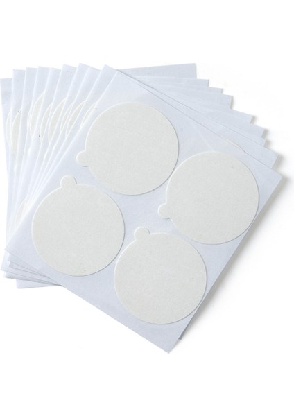 100 Adet Kağıt Kapakları Mühürler Çıkartmalar Dolum Için Tek Kullanımlık Boş Kahve Pod Yeniden Kullanılabilir Kapak 36MM (Yurt Dışından)