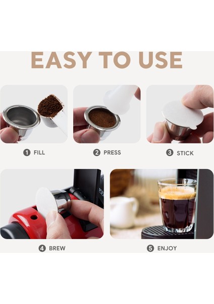 100 Adet Kağıt Kapakları Mühürler Çıkartmalar Dolum Için Tek Kullanımlık Boş Kahve Pod Yeniden Kullanılabilir Kapak 36MM (Yurt Dışından) fiyatları