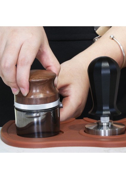 58 mm Kahve Dağıtıcı Eşitleyici Aracı Mutfak Macaron Kahve Sabotaj Kahve Çekirdeği Pres Aracı Kahve Tozu Çekiç, B3 (Yurt Dışından) indirimleri