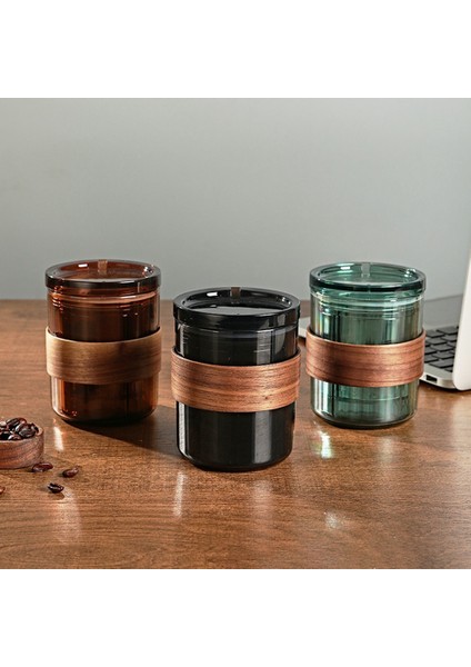 Taşınabilir 3-In-1 El Dökün Cezve Seti Taşınabilir Filtre Filtreli Fincan Filtre Seyahat Kahve El Dökün Fincan, Kahverengi-Şeffaf (Yurt Dışından) indirimleri