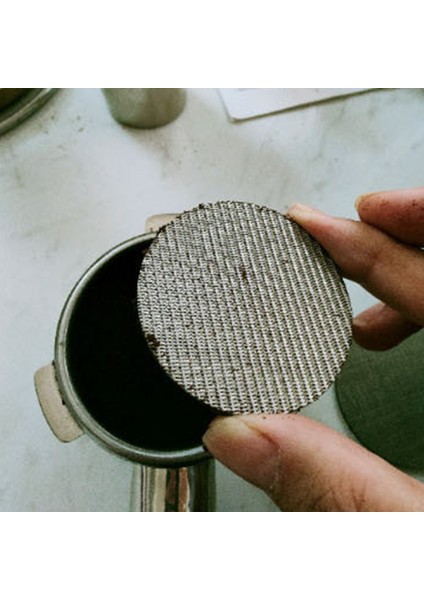 Portafilter Kahve Makinesi Için 51MM Temaslı Duş Ekranı Filtre Örgüsü Evrensel Olarak Kullanılan Kalınlık 2mm (Yurt Dışından)