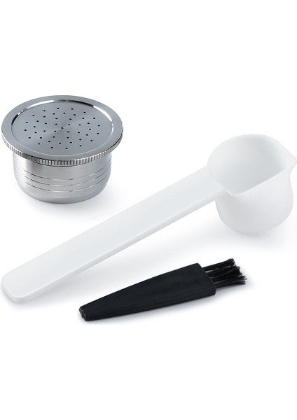 Makine Yeniden Kullanılabilir Filtre Kahve Kapsülleri Için Paslanmaz Çelik Doldurulabilir Espresso Kahve Makinesi Kapsülü (Yurt Dışından)
