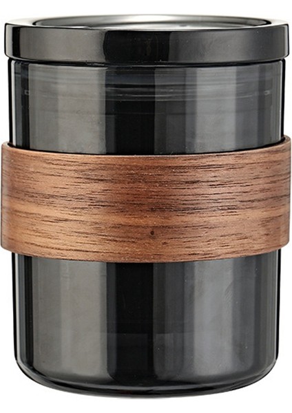 Taşınabilir 3-In-1 El Dökün Cezve Seti Taşınabilir Filtre Filtreli Fincan Filtre Seyahat Kahve El Dökün Fincan, Siyah-Şeffaf (Yurt Dışından)