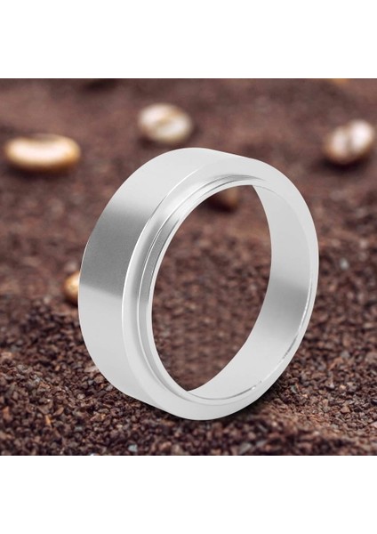 1 Kahve Makinesi Dağıtım Cihazı Toz Alma Cihazı Uçmayı Önleyen Toz Döngüsü Kahve Filtresi Aksesuarı (54MM) (Yurt Dışından)