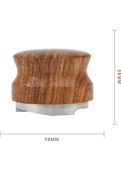 53MM Paslanmaz Çelik Kahve Bezi Tozu Cihazı Huanghuali Üç Yapraklı Kahve Makinesi Preslemesiz Toz Aletleri (Yurt Dışından) modelleri