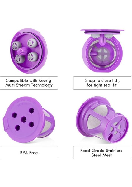Kahve Kapsülleri Için Yeniden Kullanılabilir K Bardaklar, Filtre Değiştirme, Yeniden Kullanılabilir Kahve Filtreleri, Regular 2.0 ile Çalışma (Yurt Dışından) fırsatları
