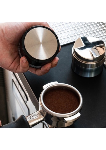 Düz Pres Ribaund Paslanmaz Çelik Kahve Tozu Espresso Fasulye Sabotaj Basın Çekiç Kahve Barista Dağıtım Aracı 51MM (Yurt Dışından) fiyatları