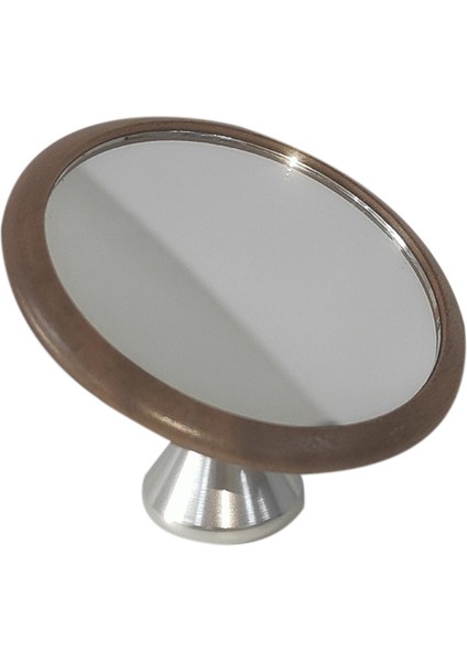 Lens Akış Hızı Gözlem Ahşap Mdf Taban Manyetik Kahve Kurcalama Yansıtıcı Ayna Cafe A Için (Yurt Dışından)