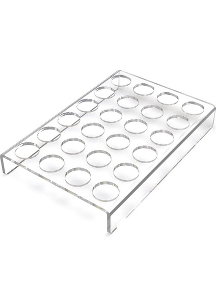 Akrilik Kahve Çekirdeği Bar Depolama Rafı Kapsül Vitrin Rafı Çekmece Depolama Düzenleme Tepsisi K Fincan Braketi 24 Tutabilir (Yurt Dışından)