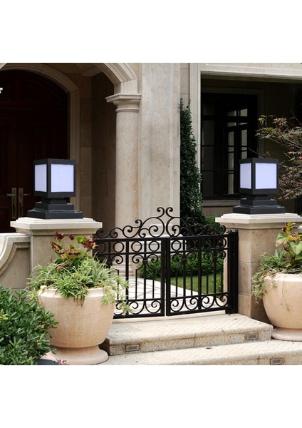 Deniz Feneri Dekoratif Işık Su Geçirmez Güneş LED Deniz Feneri Lambası-Parti Teras Veranda Yolu, Bahçe Açık (Yurt Dışından) modelleri