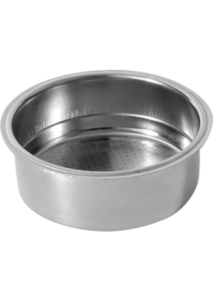 2 Paket Paslanmaz Çelik Çift Katmanlı Toz Kase Kahve Makinesi Kolu Filtresi 51MM Evrensel Aksesuarlar, B (Yurt Dışından)