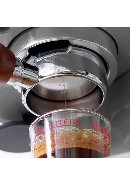 2 Paket Paslanmaz Çelik Çift Katmanlı Toz Kase Kahve Makinesi Kolu Filtresi 51MM Evrensel Aksesuarlar, B (Yurt Dışından) fırsatları