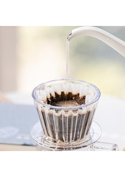 B75 Dalga Kahve Damlatıcı Kristal Göz Kahve Filtresi Üzerine Dökün Pctg 1-2 Bardak Kahve Makinesi Tekdüzeliği Artırın Siyah (Yurt Dışından) fırsatları