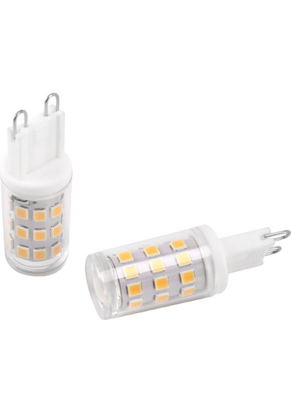 G9 LED Ampuller, 3W Halojen Ampuller, G9 Soket Enerji Tasarruflu LED Lamba, Doğal Beyaz, 360LM, Ac 220-240V,5 Paket (Yurt Dışından)