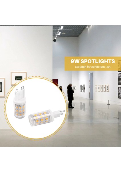 G9 LED Ampuller, 3W Halojen Ampuller, G9 Soket Enerji Tasarruflu LED Lamba, Doğal Beyaz, 360LM, Ac 220-240V,5 Paket (Yurt Dışından) fiyatları