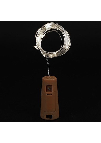 10 Adet LED Lamba Şarap Şişesi Mantarı Dize Işık Su Geçirmez Yıldızlı Lambalar Diy Parti Festivali Düğün Dekorasyon Işıkları Sıcak Beyaz (Yurt Dışından) fırsatları