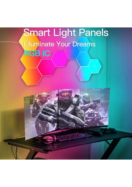 Wıfı Akıllı Neon Halat Işık Rgb-Ic, Müzik Senkronizasyonu ile 10FT Halat Işıklar, Dıy Tasarım, LED Şerit Işıklar (5g Wifi'yi Desteklemiyor) (Yurt Dışından)