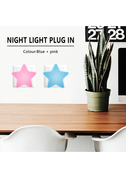 Çocuklar Için 4'lü Sarı LED Takılabilir Gece Lambası - Işık Sensörü Kontrollü Alacakaranlık Takılabilir LED Gece Lambaları - Pentagram Şekilli Lamba Çocuk Bakımı Uyku Abd Tak (Yurt Dışından) fiyatları