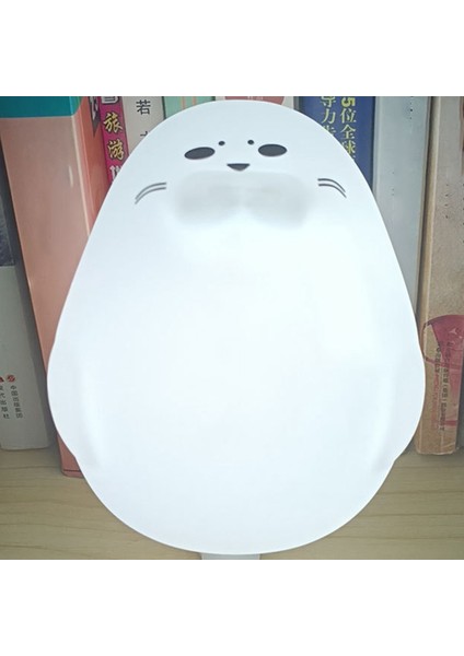 LED Başucu Lambası USB Plug-In Çift Kullanımlı Oturma Odası Yatak Odası Işık Göz Koruması Gece Lambası Silikon Mühür Lamba C (Yurt Dışından) fırsatları