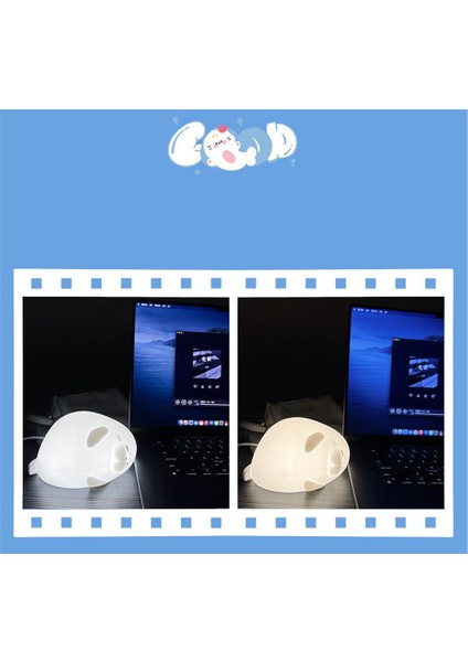 LED Başucu Lambası USB Plug-In Çift Kullanımlı Oturma Odası Yatak Odası Işık Göz Koruması Gece Lambası Silikon Mühür Lamba C (Yurt Dışından) indirimleri