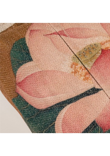 Kutu Mendil Taşınabilir Peçete Kutusu Pamuk Keten Araba Lotus Desen 9.4x6.6in Pembe Yeşil (Yurt Dışından) modelleri
