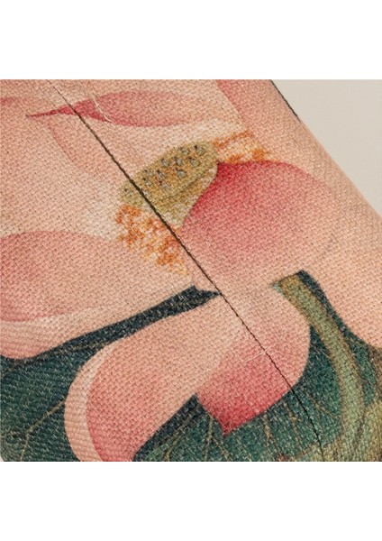 Kutu Mendil Taşınabilir Peçete Kutusu Pamuk Keten Araba Lotus Desen 9.4x6.6in Pembe Yeşil (Yurt Dışından) fırsatları