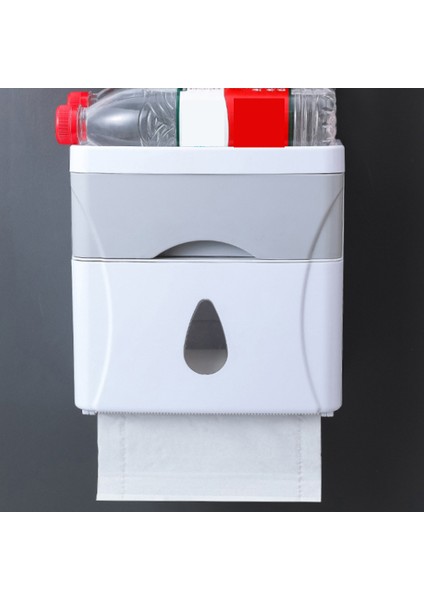 Rulo Kağıt Mendil Çekmeceli Tuvalet Kağıdı Tutacağı El Kağıt Havlu Dispenseri Duvara Monte Kağıt Mendil (Yurt Dışından) modelleri