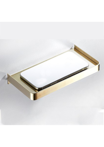 Banyo Rafı Telefon Depolama Rafı Raflar Paslanmaz Çelik Duvara Monte Duş Sepeti Tutucu Telefon Tutucu (Siyah) (Yurt Dışından) fiyatları