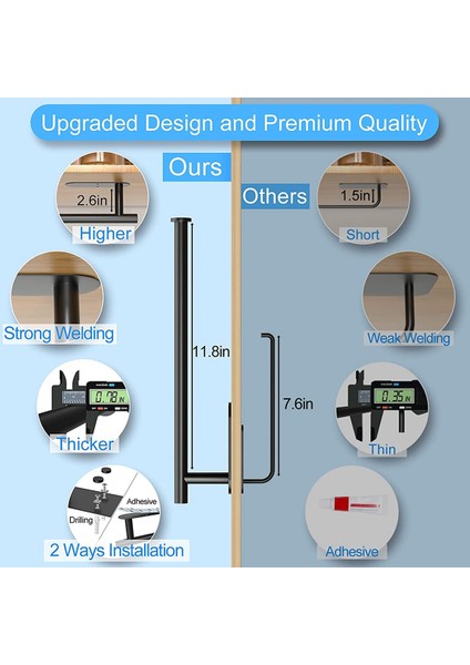 2 Parça Kağıt Havluluk-Duvara Monte Kendinden Yapışkanlı Veya Delikli Mutfak Havluluk Dolap Altı (Yurt Dışından) modelleri