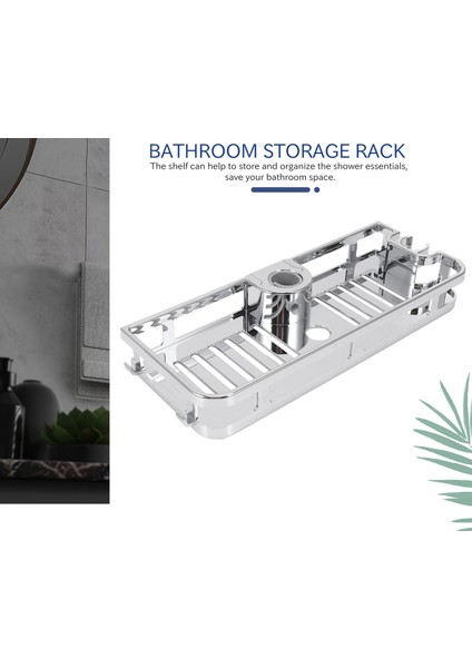 Kaldırma Duş Rafı Ayrılabilir Depolama Tepsisi Rafı Plastik Tutucu Mutfak Banyo Aksesuarları (25MM) (Yurt Dışından) fırsatları