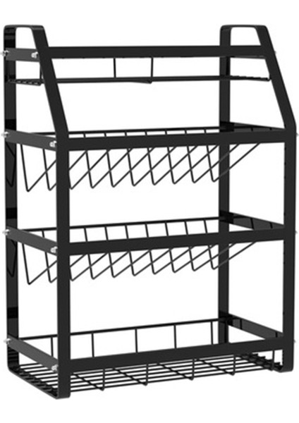Ev Depolama Rafı Baharat Rafı Mutfak Depolama Rafı Banyo Rafı (Yurt Dışından)