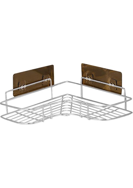 Paslanmaz Çelik Banyo Rafı Banyo Havlu Rafı Yumruk Duvar Asılı Tuvalet Depolama Rafı Banyo Donanım Seti B (Yurt Dışından)