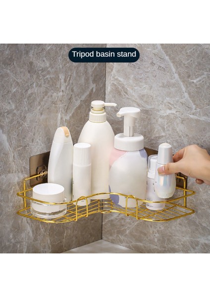 Paslanmaz Çelik Banyo Rafı Banyo Havlu Rafı Yumruk Duvar Asılı Tuvalet Depolama Rafı Banyo Donanım Seti B (Yurt Dışından) fırsatları