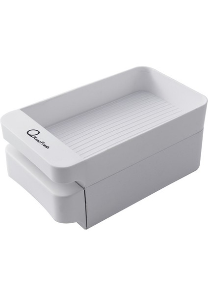 Mutfak Istiflenebilir Yumurta Depolama Çekmecesi Buzdolabı Gıda Organizatör Kutusu Çekme Açık Mutfak Saklama Kutusu 2 Katlı (Yurt Dışından)