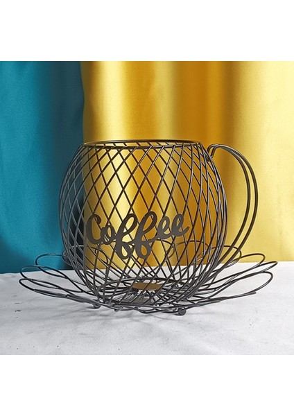 Kahve Pod Tutucu ve Düzenleyici Kupa, Fincan Kaleci Kahve ve Espresso Pod Tutucu, Kahve Kupa Saklama Sepeti (Yurt Dışından) indirimleri