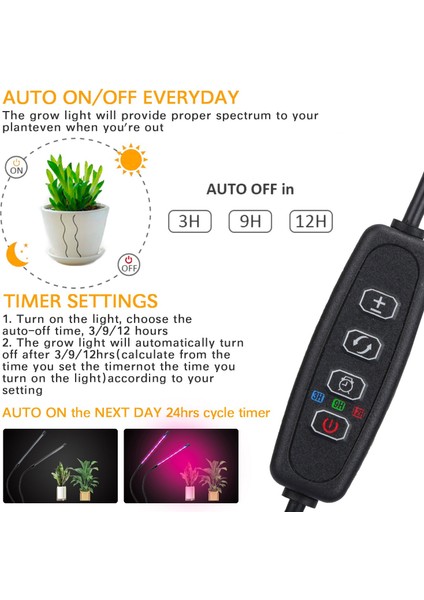 40 W Bitki Büyümek Lamba LED Tam Spektrum Büyüme Ampuller Fide Çiçek Kapalı Topraksız Bitki Için Phyto Lamba, Abd Fiş (Yurt Dışından) indirimleri