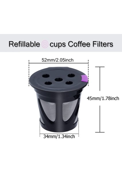 2.0 Için Doldurulabilir Kahve Filtreleri Bardak Uyumluluğu, Yeniden Kullanılabilir Bardak Kapsülü Kahve Filtreleri, Yeniden Kullanılabilir Kapsüller (Yurt Dışından) fiyatları