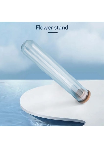 Ahşap Kahve Çekirdekleri Çay Vitrin Rafı Standı Cam Test Tüpü Mühürlü Depolama Dekoratif Süsler Tahıllar Teneke Kutu Barista Için (Yurt Dışından) fiyatları